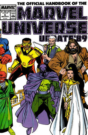 Official Handbook of the Marvel Universe: Update '89 #6