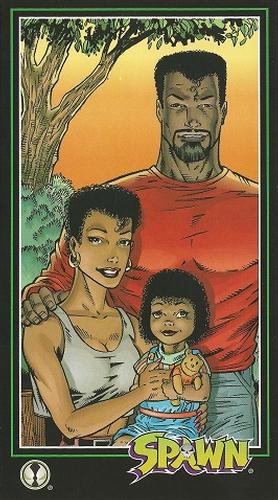 Spawn : 1995 Wildstorm Widevision Trading Cards :  #69 - The Family at Home
