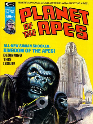 Planet of the Apes #9 (1976 Curtis Magazine)