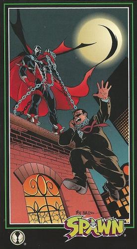 Spawn : 1995 Wildstorm Widevision Trading Cards :  #40 - A Little Chat