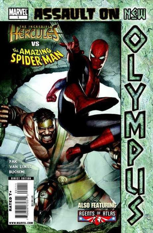 Assault on New Olympus #1 (2009 Spider-Man / Hercules One-Shot)