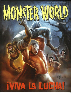 Famous Monsters #270 El Santo MONSTER WORLD Cover!