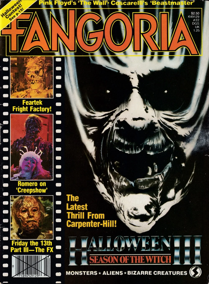 Fangoria #22 (Halloween III: Season of the Witch Cover)
