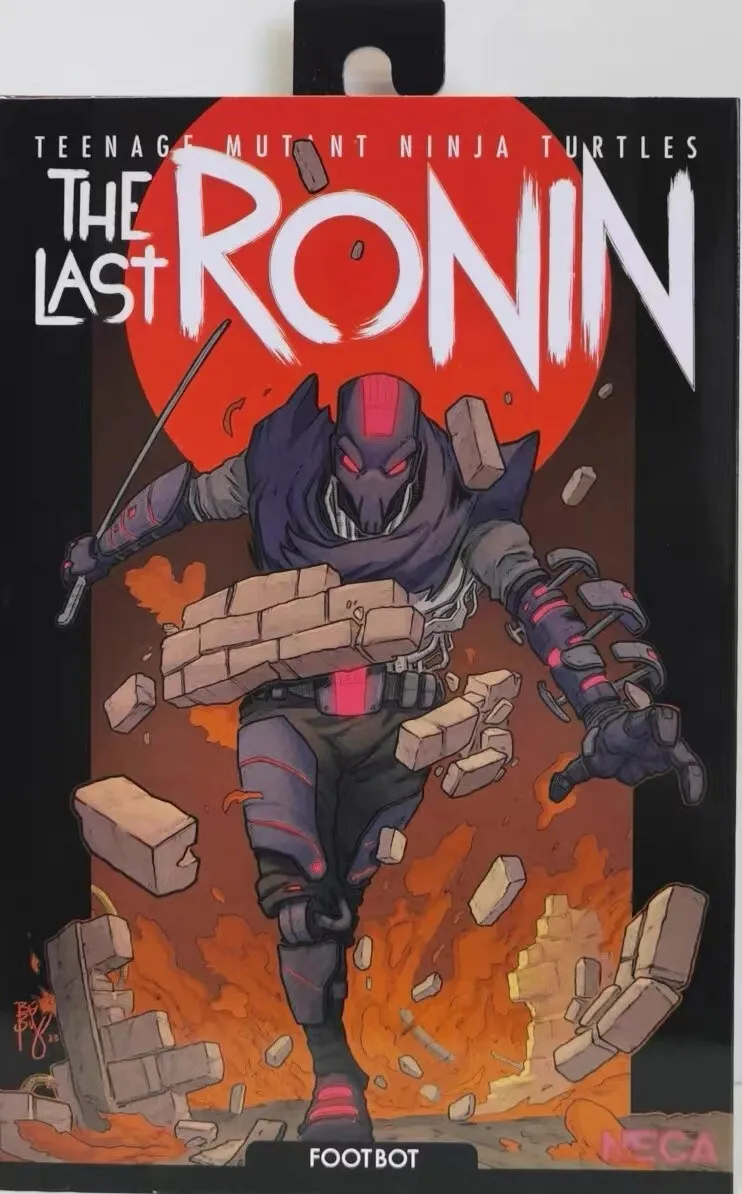 NECA: TMNT: The Last Ronin Ultimate Foot Bot Action Figure – Fun