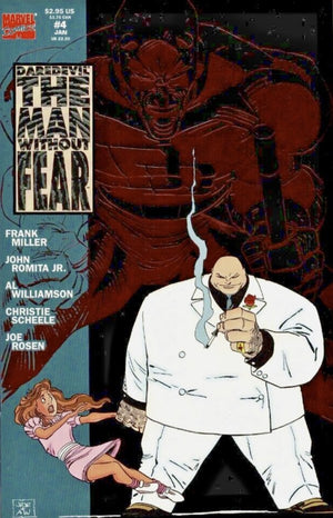 Daredevil: The Man Without Fear #4 (1993 Frank Miller Mini-Series)