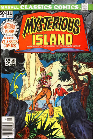 Marvel Classics Comics #11 Mysterious Island (1976 Illustrated Classic Novels)