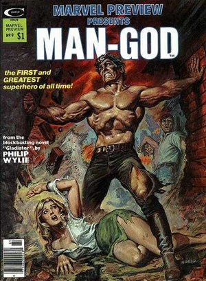 Marvel Preview #9 (1975 Magazine) MAN-GOD!