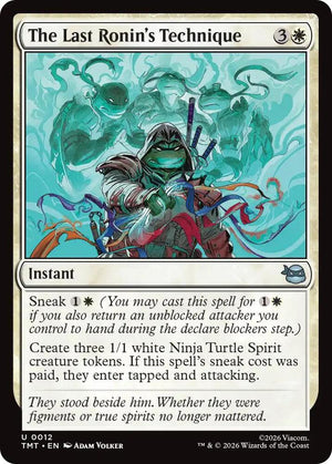 Magic The Gathering: Teenage Mutant Ninja Turtles : The Last Ronin's Technique - (Foil)
