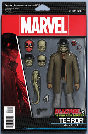 Deadpool & The Mercs for Money #3 John Tyler Christopher Action Figure Variant *NOT A TOY! THIS IS A COMIC BOOK!!!*