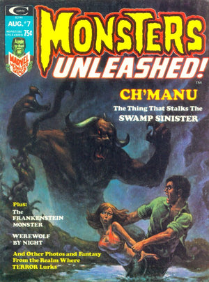 Monsters Unleashed #7 (1973 1st Series) Boris Vallejo Cover