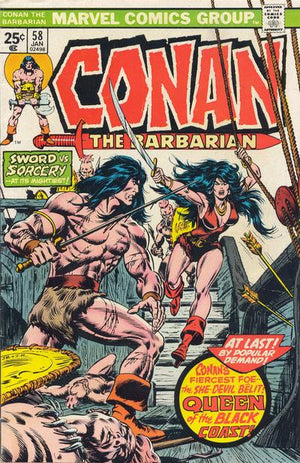 Conan The Barbarian #058 1st Full Appearance of Belit