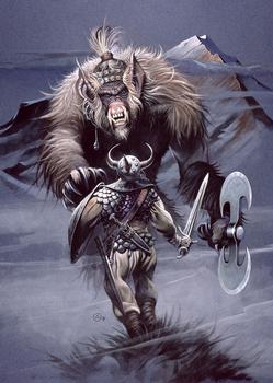 Chris Achilleos Trading Cards Series 1 (1992)   #20 - Yeti Master