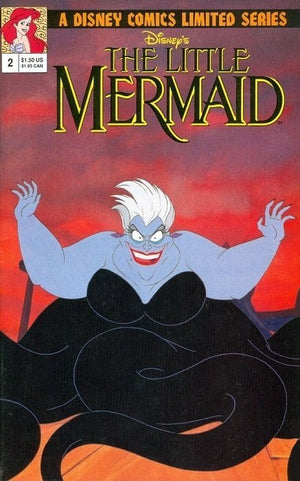 Disney's The Little Mermaid #2 Movie Variant (1992 Mini-Series)