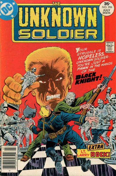 The Unknown Soldier (1977 1st Series) #206