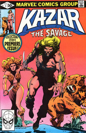 Ka-Zar The Savage #1 (1981 Series)