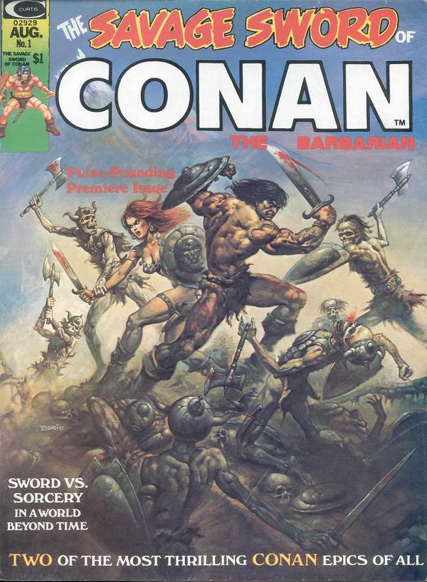 Savage Sword of Conan #1 (Marvel 1974 1st Series)