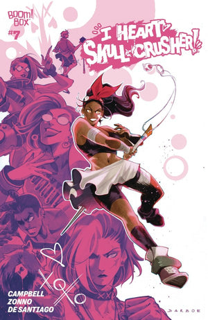 I Heart Skull-Crusher #7 Cover B Karen S. Darboe Variant