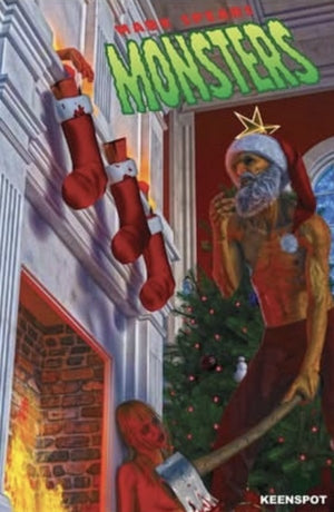 Mark Spears Monsters #8 Mark Spears A02 Variant Axe Wielding Santa