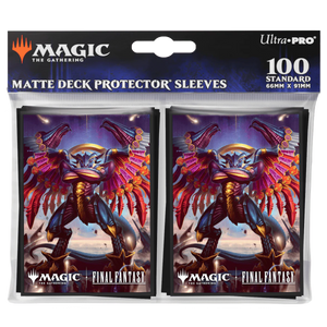 Ultra Pro Magic The Gathering Final Fantasy Standard Deck Protector Sleeves for Commander V6 (100 CT)
