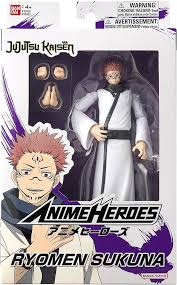 Bandai Jujutsu Kaisen Anime Heroes Ryomen Sukuna Action Figure