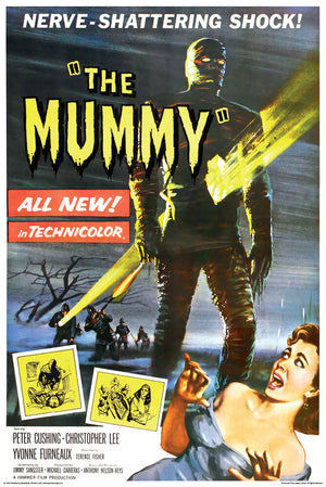 Poster: Hammer Films - Mummy Nerve Shattering - Regular Poster