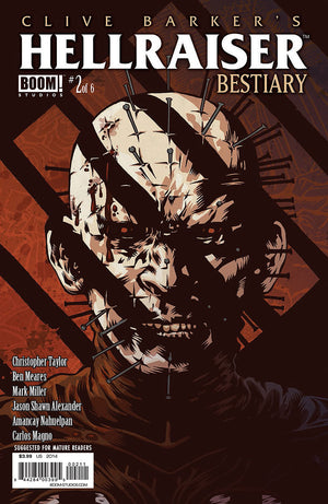 Hellraiser: Bestiary #2 (Boom Series 2014)