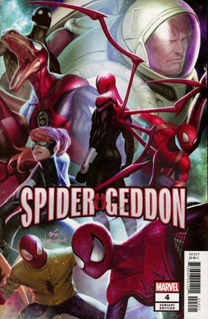 SPIDER-GEDDON #4 (OF 5) IN HYUK LEE CONNECTING VAR
