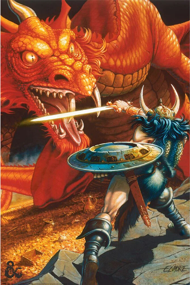 Poster: Dungeons & Dragons - Classic - Regular Poster