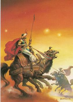 Boris Vallejo Trading Card Series 1 (1991) #72 - The Siege of Faltara