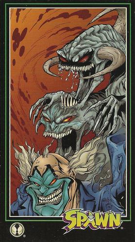 Spawn : 1995 Wildstorm Widevision Trading Cards :  #16 - Violator Revealed!