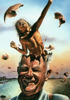 Beyond Bizarre : Jim Warren 1993 Trading Card Set   #63 - Second Childhood