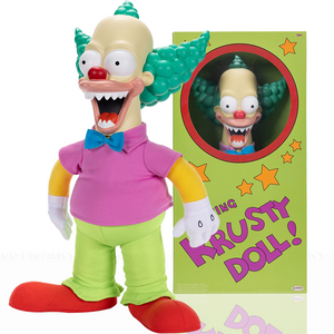 The Simpsons Krusty the Clown Talking Plush Doll