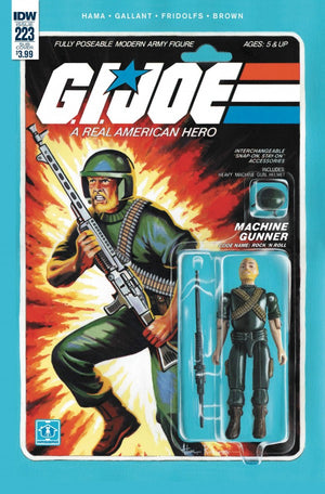 G.I. Joe: A Real American Hero #223 Adam Riches Rock ‘N Roll Action Figure Subscription Variant