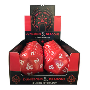 Dungeons And Dragons: D20 +1 Cherry Potion Candy