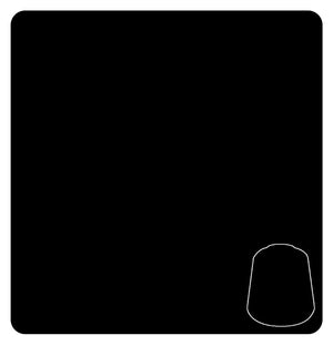Citadel Colour: Base Abaddon Black (12 ml) Paint