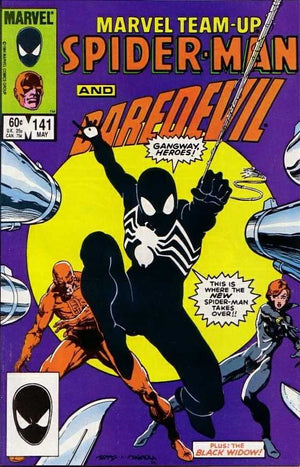 Marvel Team-Up #141 (Ties with ASM 252 For 1st Black Suit Spider-Man)