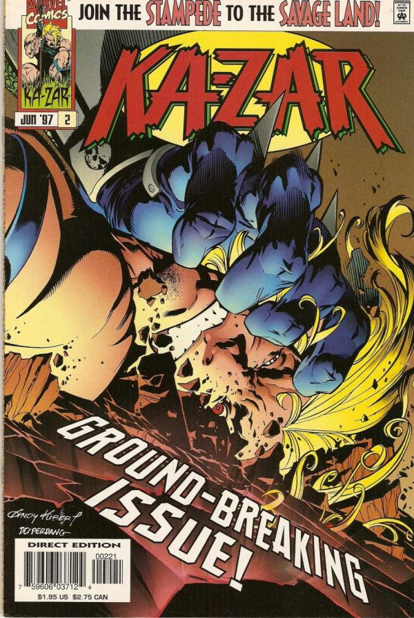 Ka-Zar #2 Variant Cover (1997 3rd Series)