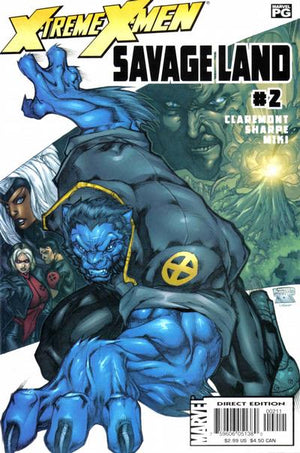 X-Treme X-Men: Savage Land #2 (2001 1st Series)