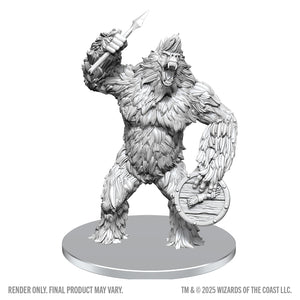 Dungeons & Dragons (DND): Nolzur`s Marvelous Unpainted Miniatures - W28 Classic Yeti