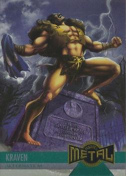 Marvel Metal 1995 Trading Cards : -Alternate M- Kraven #131