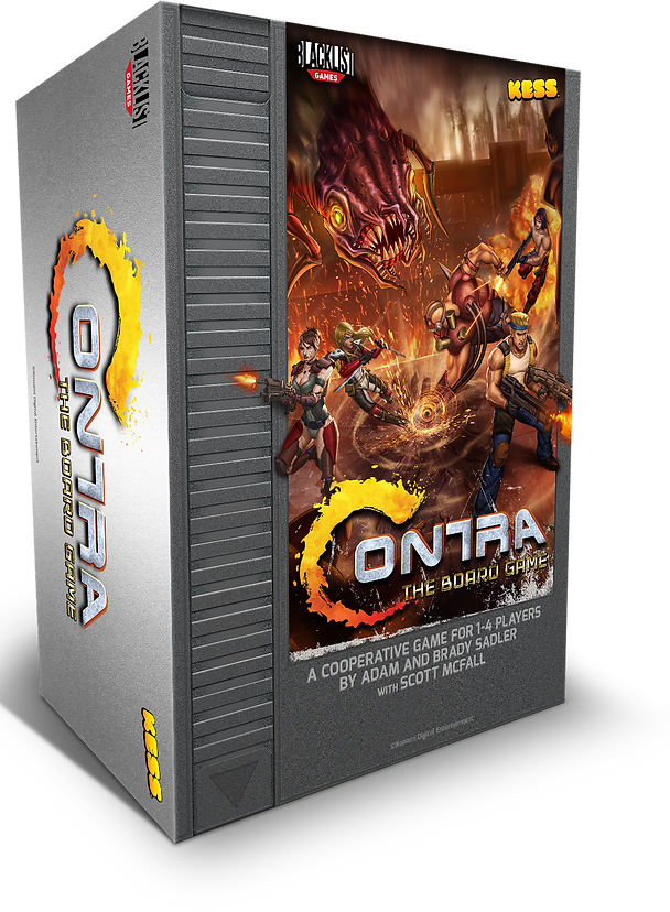 Contra: The Board Game (Blacklist Board Games)