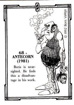 Boris Vallejo Trading Card Series 2 (1992)  #68 - Antecorn