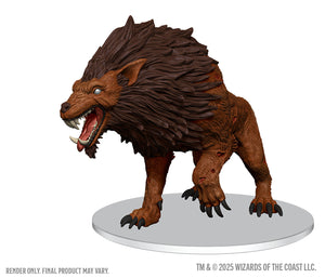 DND ICONS - DIRE WORG Miniature Figure (Dungeons & Dragons)