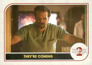 Stranger Things : Series 2 Topps Trading Cards #ST-75 - They're Coming