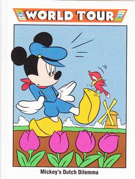 Disney Collector Cards (1991 Impel) 203 - Mickey's Dutch Dilemma