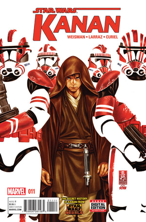 Star Wars: Kanan (2015 Marvel) #11 Negative Space Cover