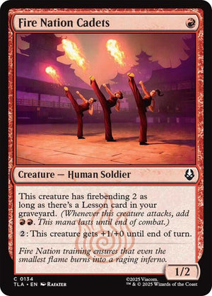 Magic The Gathering : Avatar The Last Airbender - Fire Nation Cadettes (Foil)