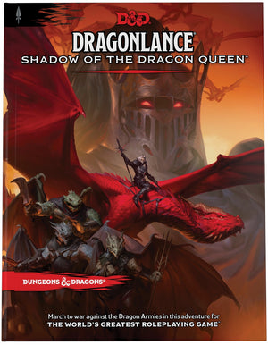 D & D: Dragonlance - Shadow Of The Dragon Queen Hc - (Dungeons & Dragons) (Hardcover)