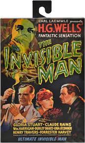 NECA Universal Monsters Ultimate Invisible Man Figure MIB