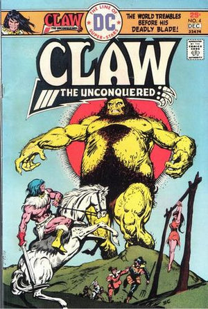 Claw the Unconquered (1975 DC) #4